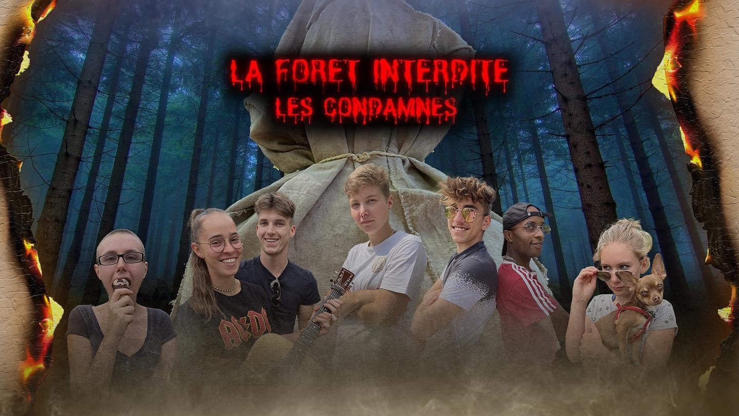 affiche du film La forêt interdite - Les condamnés (court métrage) - remasterisé