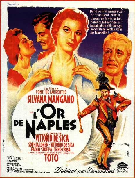 affiche du film L'or de Naples