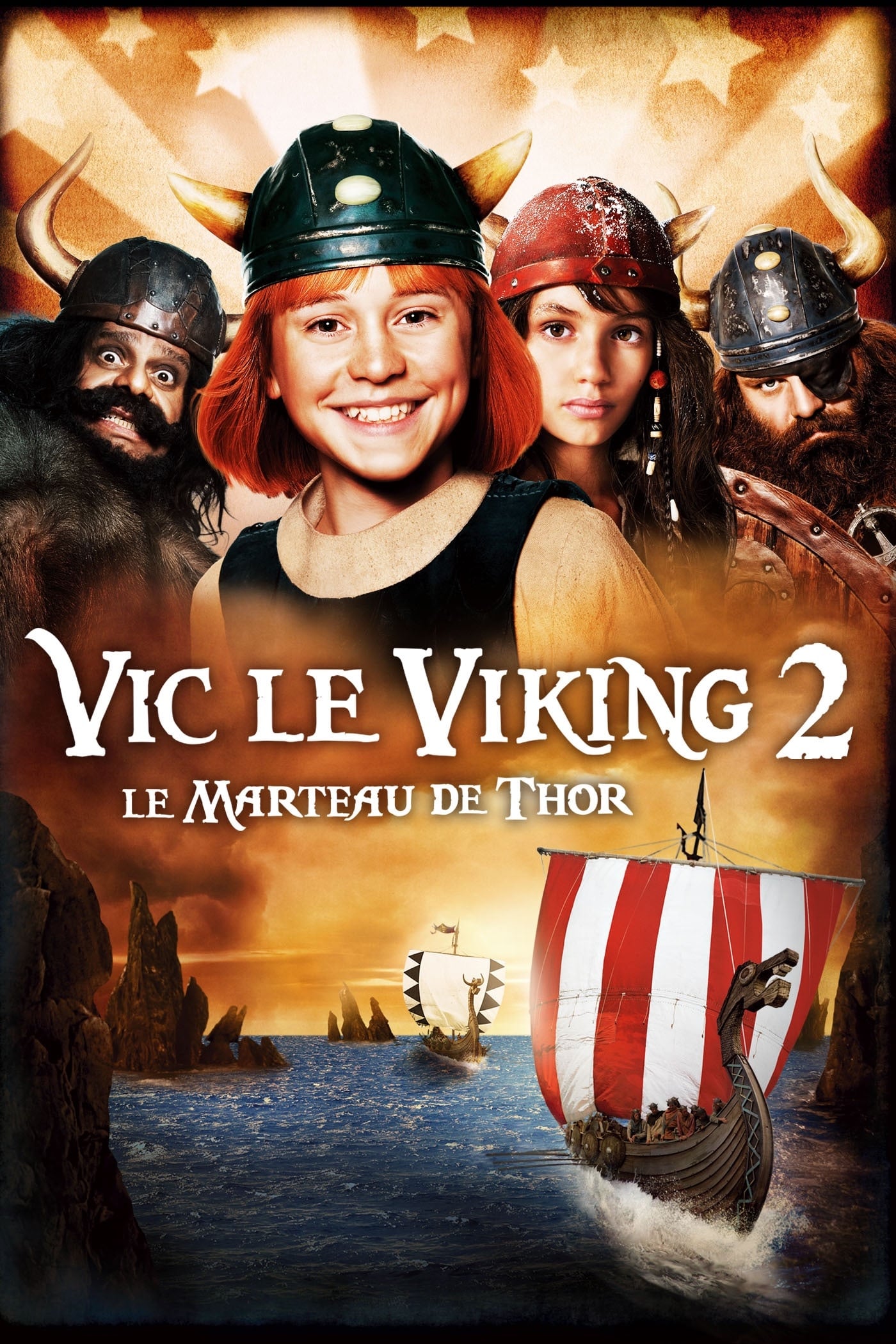 affiche du film Vic le viking 2 : Le marteau de Thor