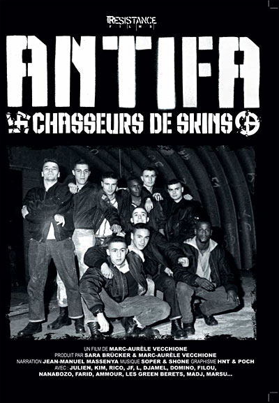 affiche du film Antifa, chasseurs de skins