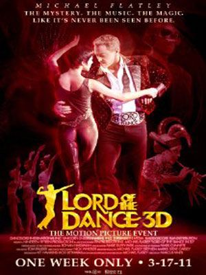 affiche du film Lord Of The Dance 3D