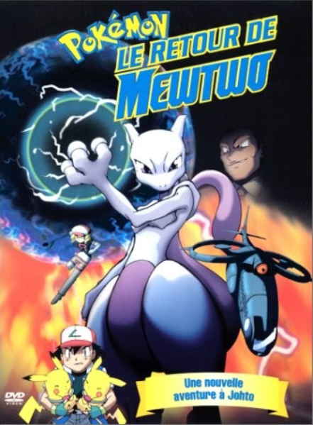 affiche du film Pokémon: le Retour de Mewtwo