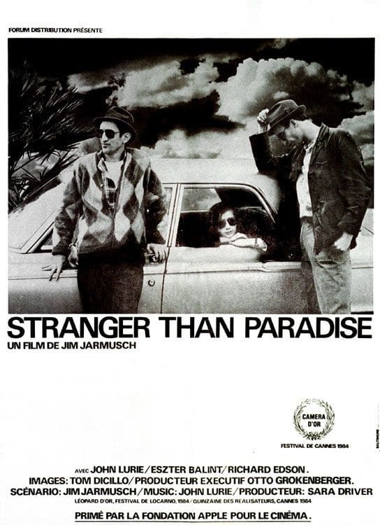 affiche du film Stranger than Paradise