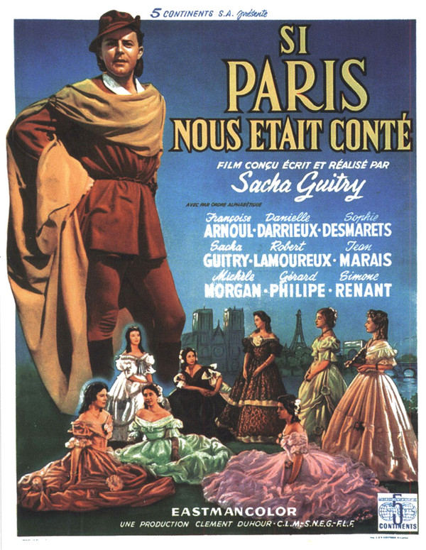 affiche du film Si Paris nous était conté