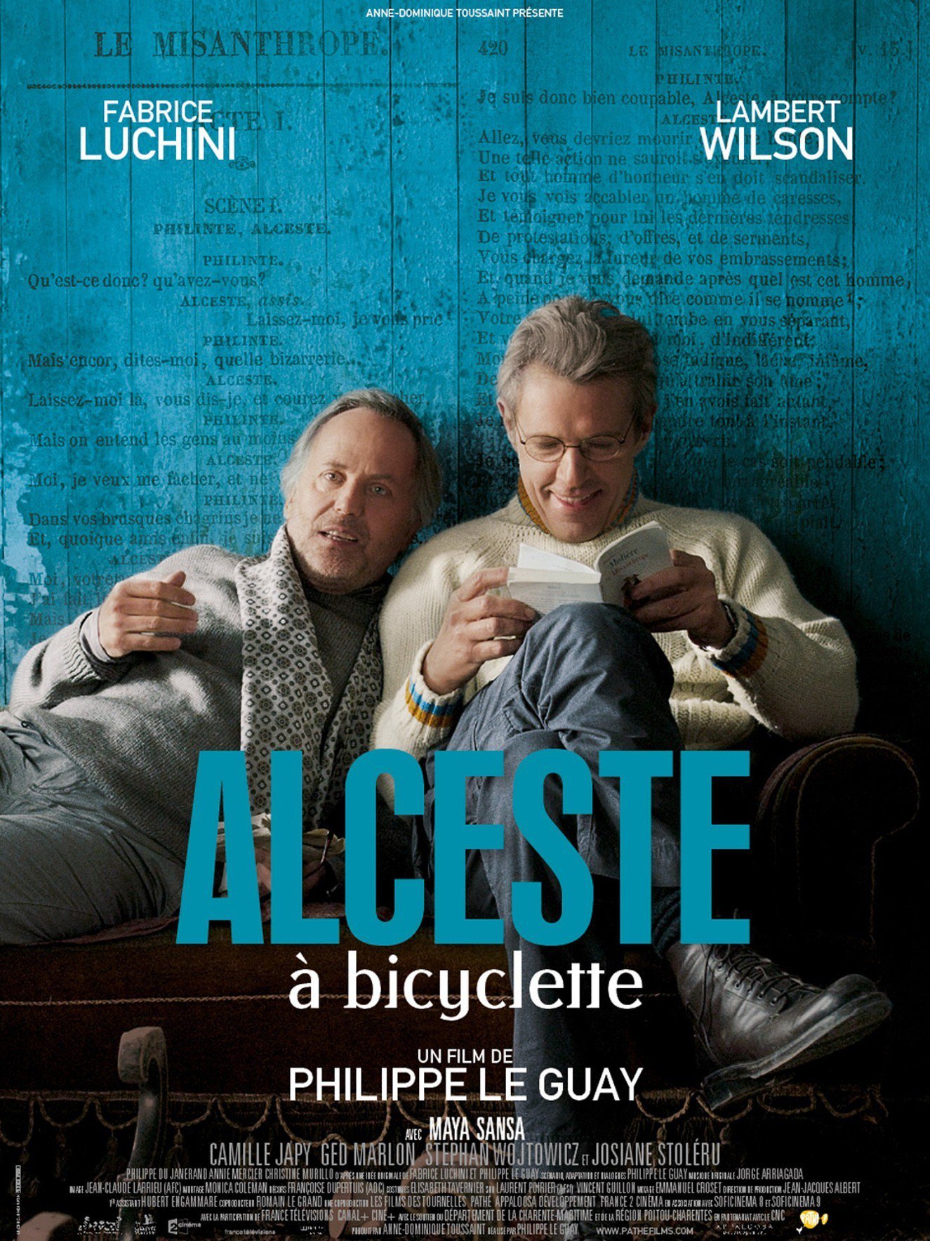 affiche du film Alceste à bicyclette