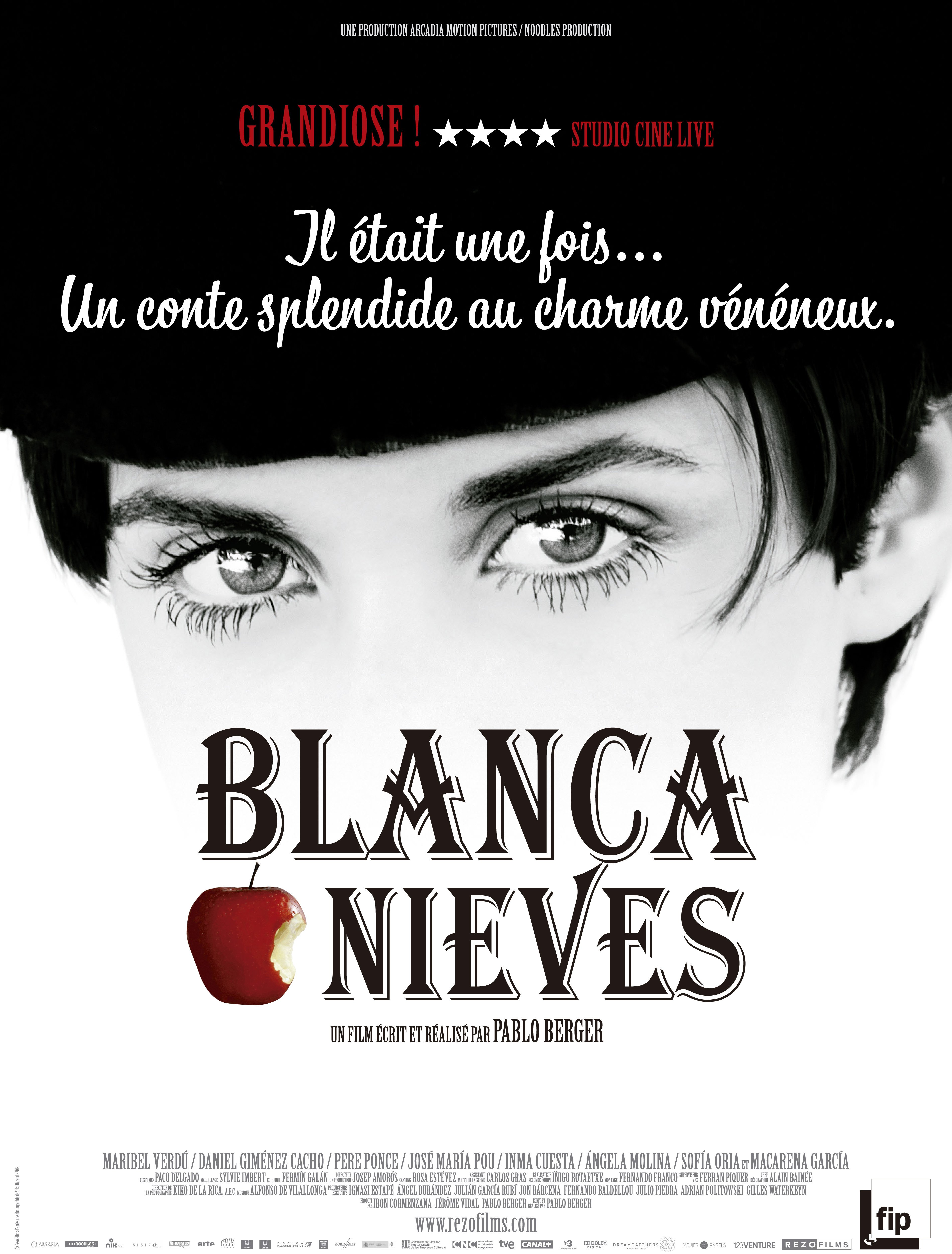 affiche du film Blancanieves