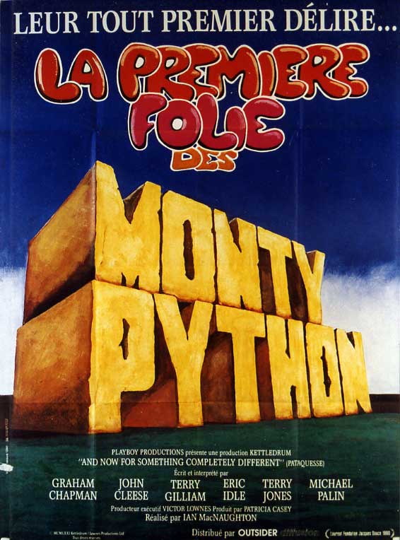 affiche du film La première folie des Monty Python