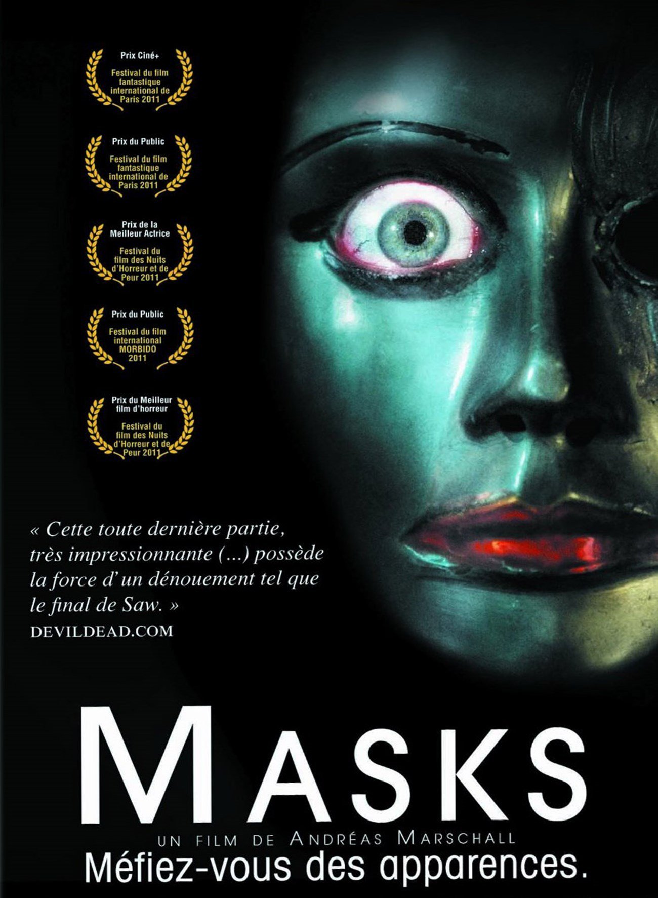 affiche du film Masks