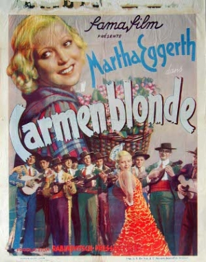 affiche du film Carmen blonde