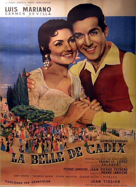 affiche du film La belle de Cadix