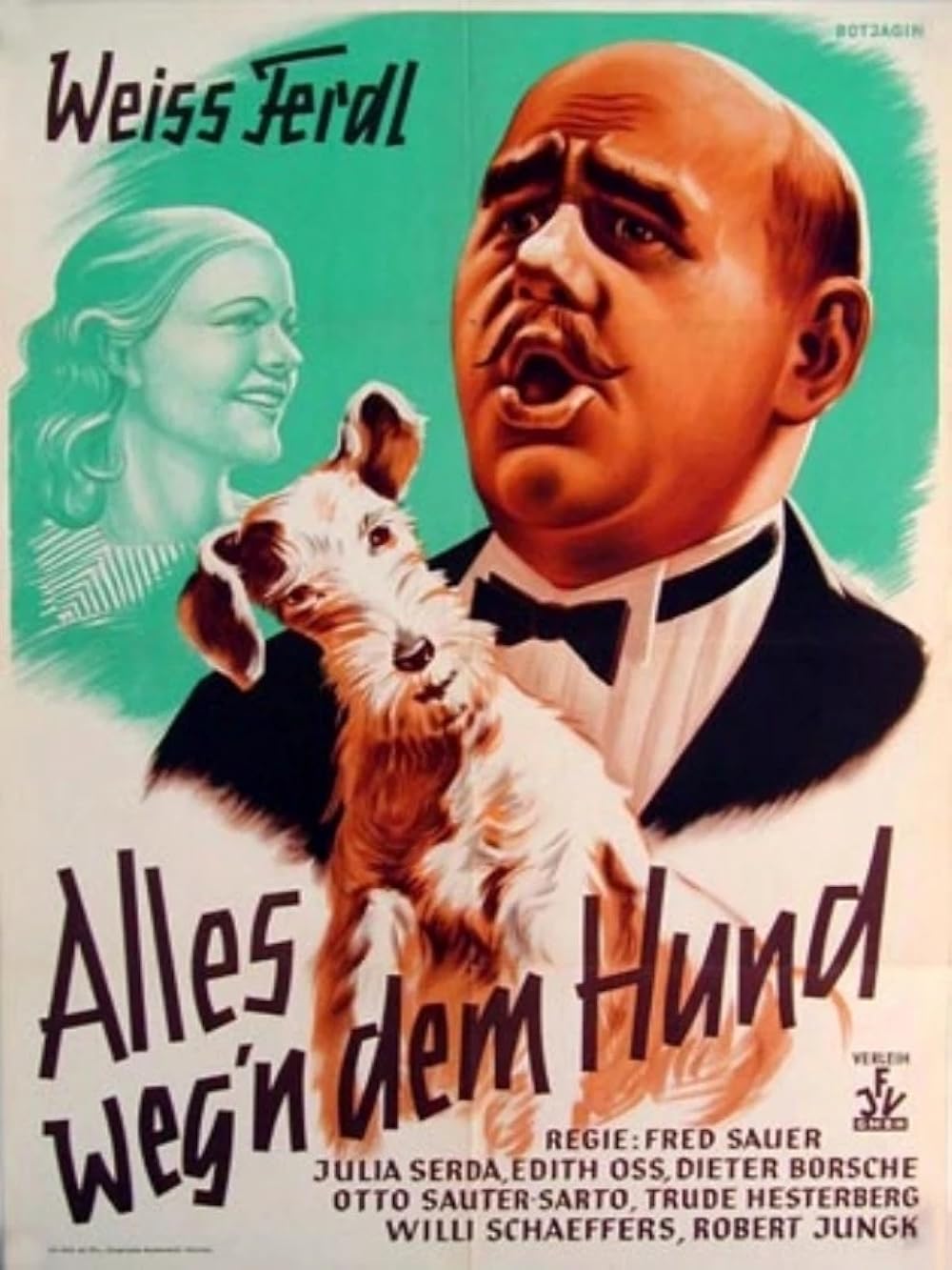 affiche du film Alles weg’n dem Hund