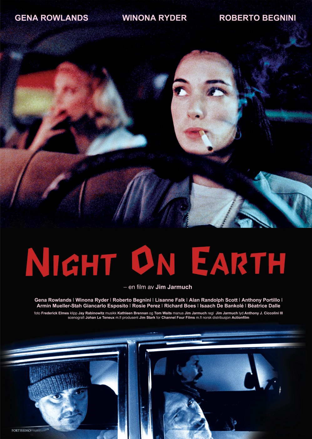 affiche du film Night on Earth
