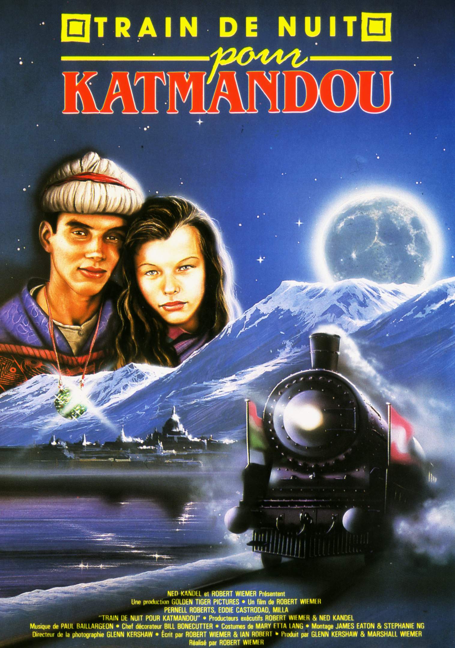 affiche du film Train de nuit pour Katmandou