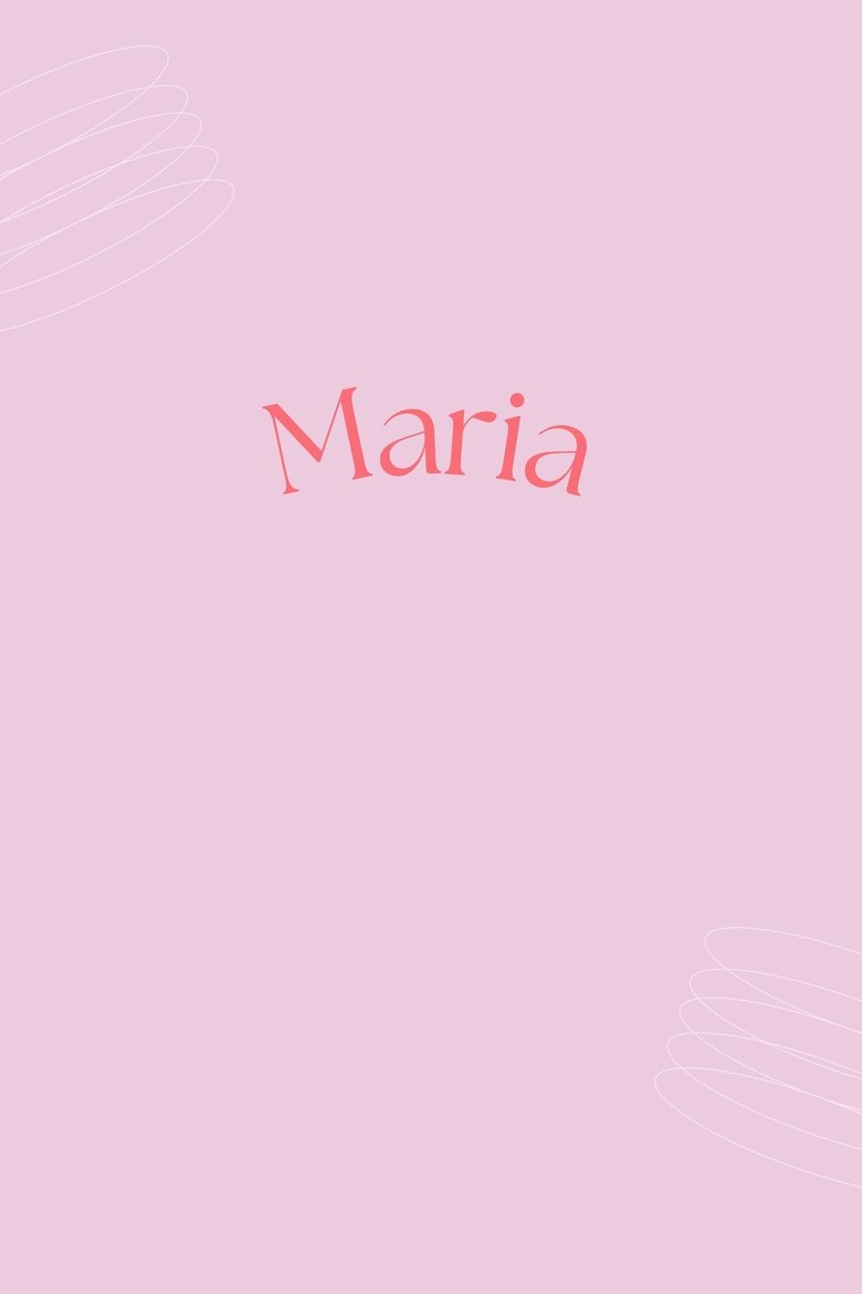 affiche du film Maria