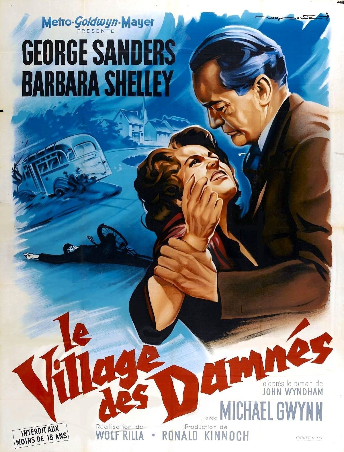 affiche du film Le Village des damnés (1960)