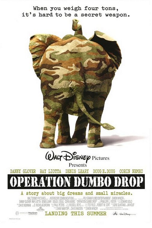 affiche du film Operation Dumbo Drop