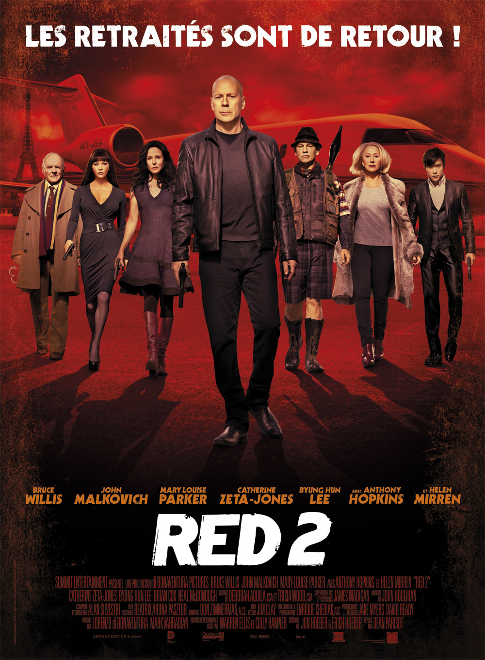 affiche du film Red 2