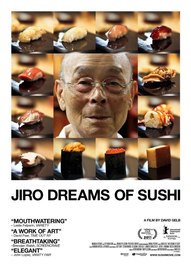 affiche du film Jiro Dreams of Sushi