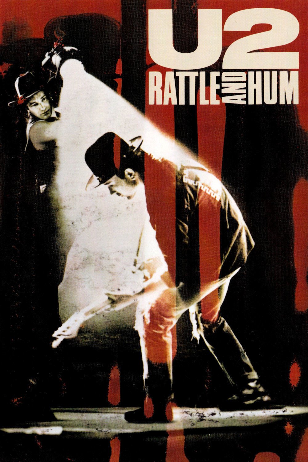 affiche du film U2 Rattle and Hum, le film