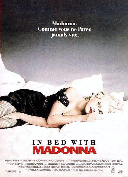 affiche du film In Bed with Madonna