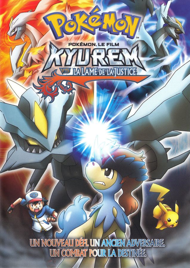 affiche du film Pokémon, le film : Kyurem vs la Lame de la Justice