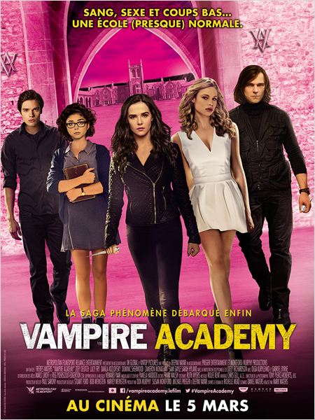 affiche du film Vampire Academy