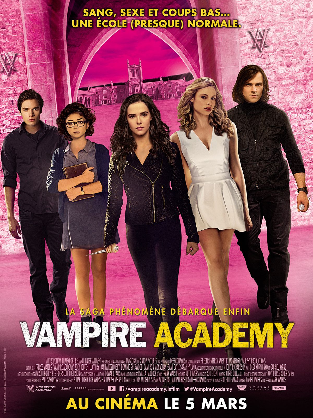 affiche du film Vampire Academy