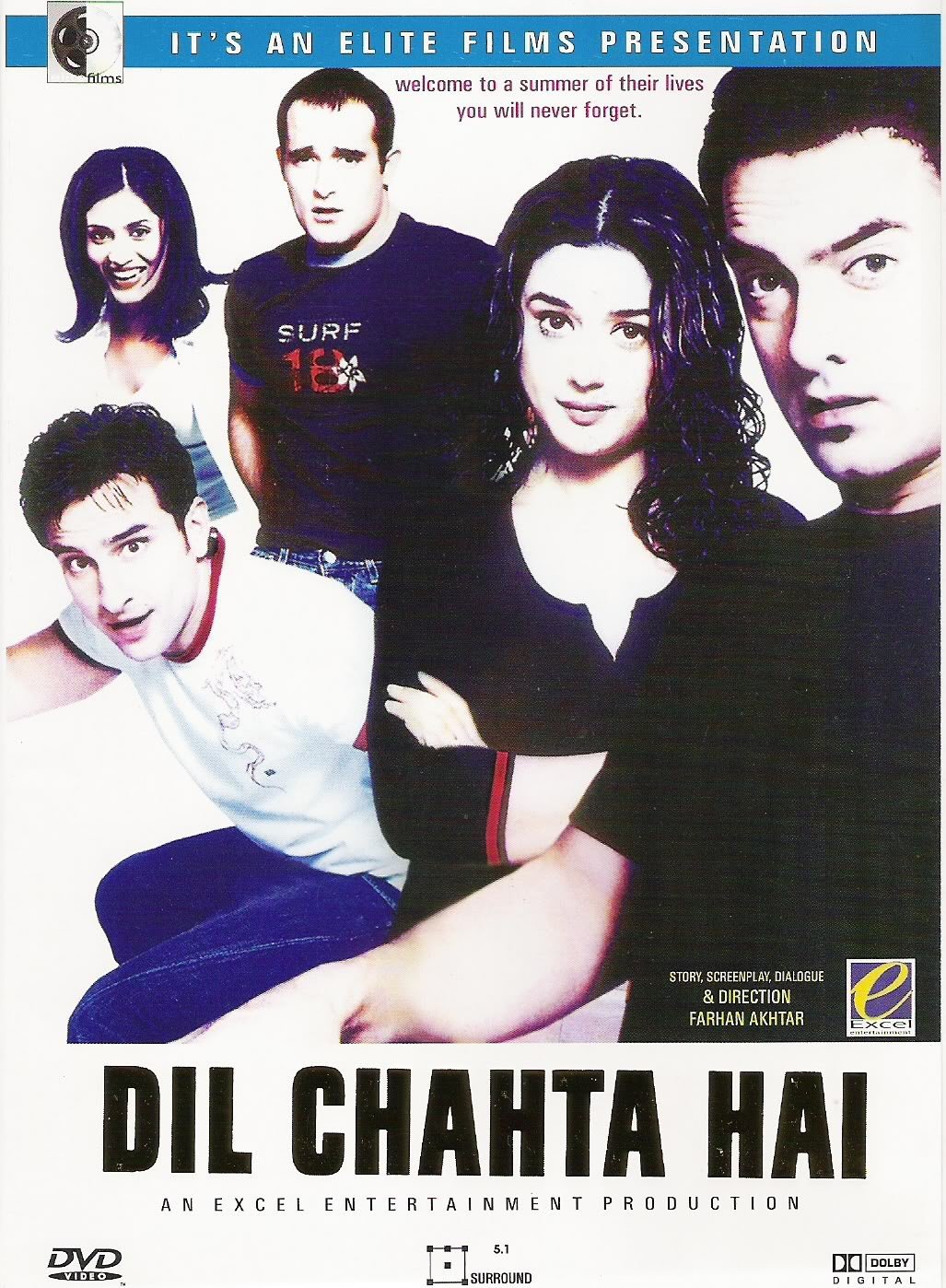 affiche du film Dil Chahta Hai (Le cœur désire)