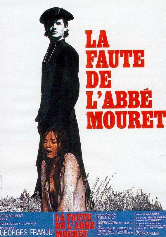 affiche du film La faute de l'abbé Mouret