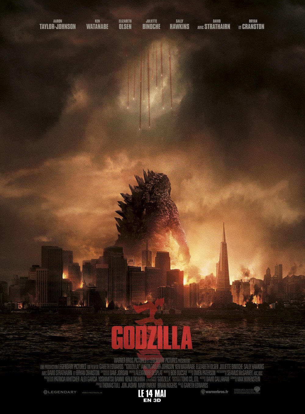 affiche du film Godzilla