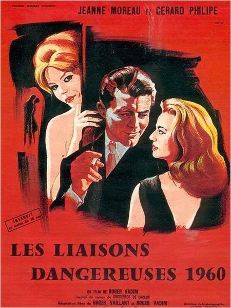 affiche du film Les Liaisons dangereuses 1960 (1959)