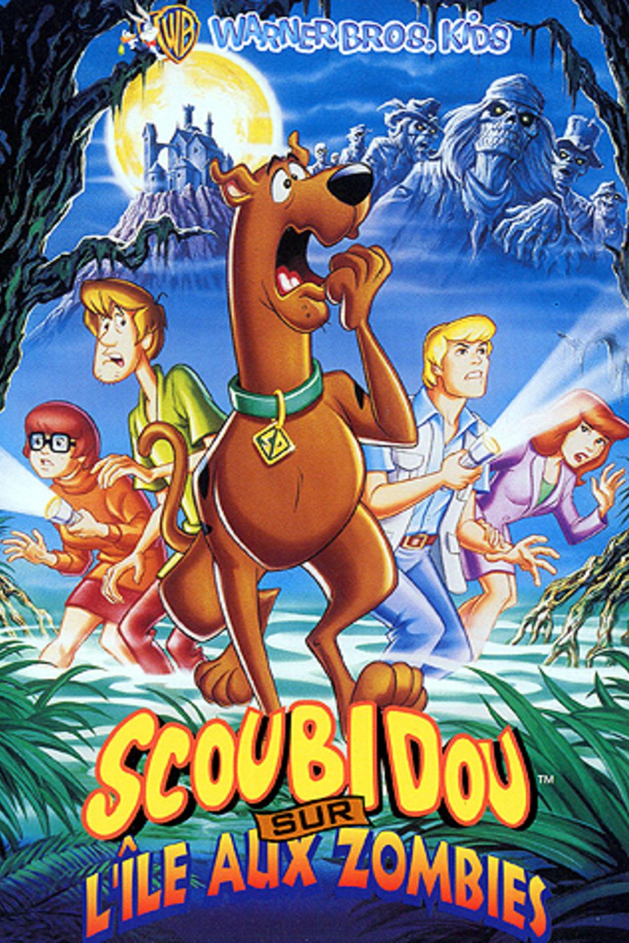 affiche du film Scooby-Doo sur île aux Zombies (TV)