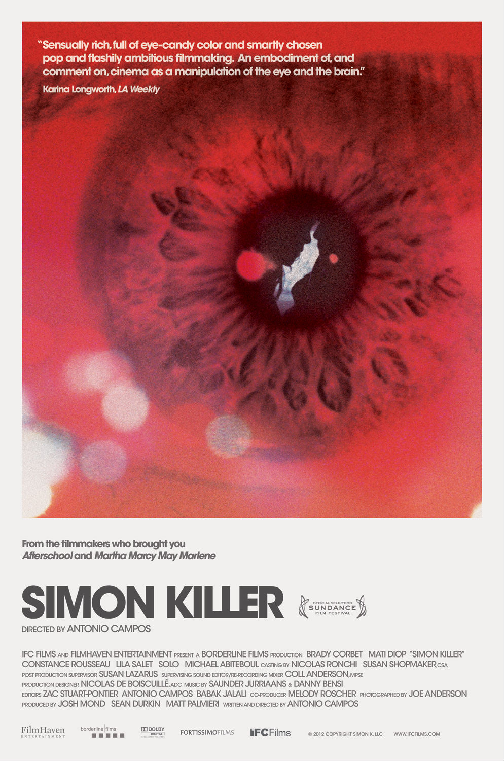 affiche du film Simon Killer