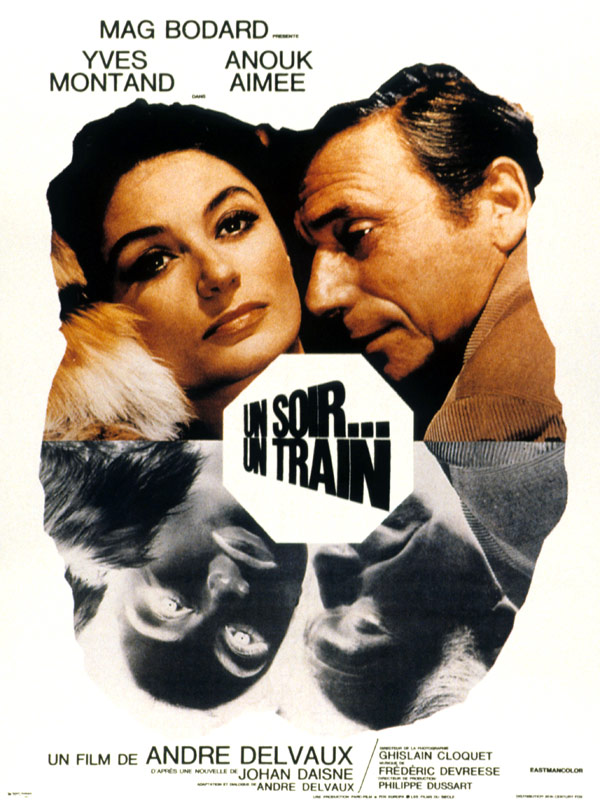 affiche du film Un soir, un train