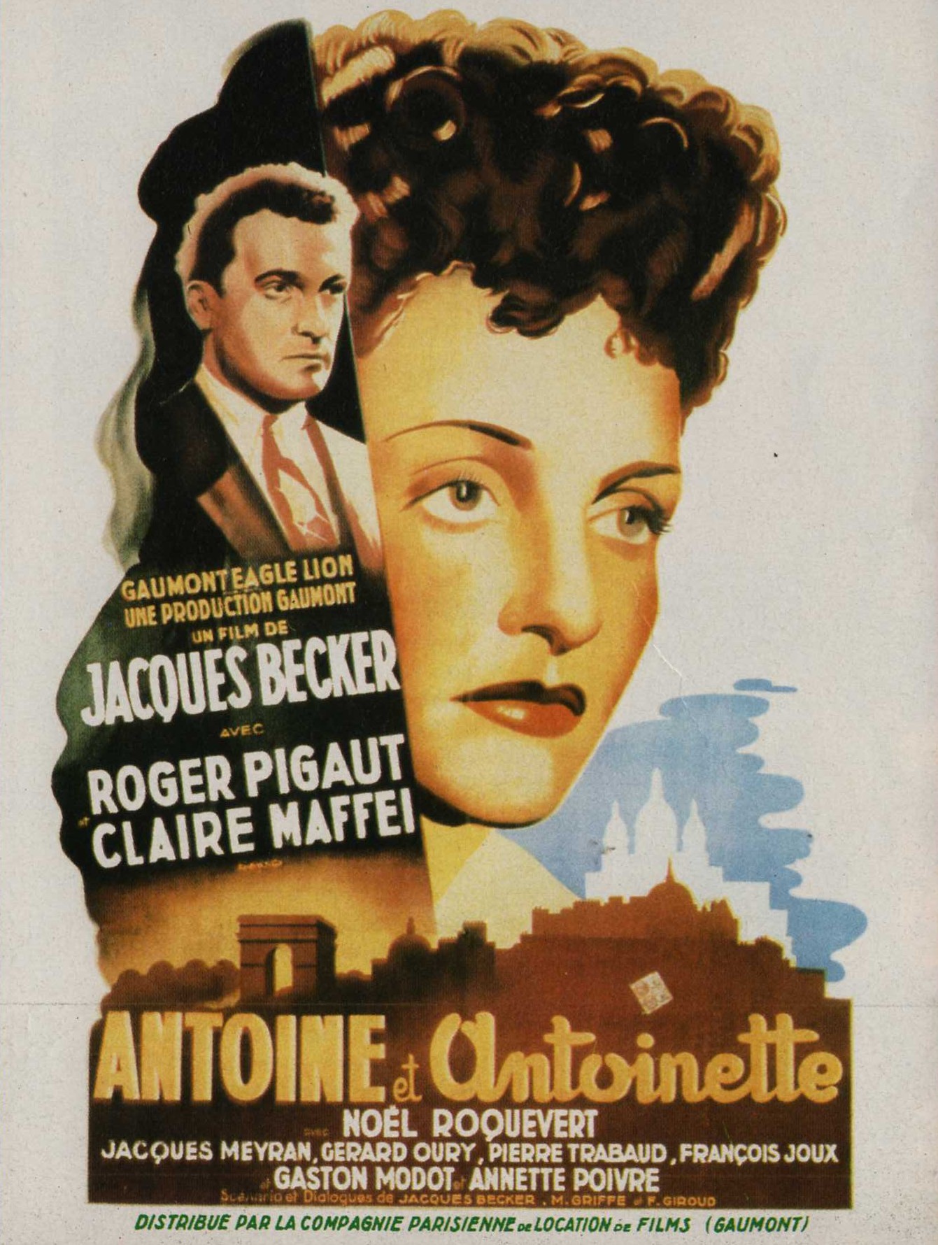 affiche du film Antoine et Antoinette