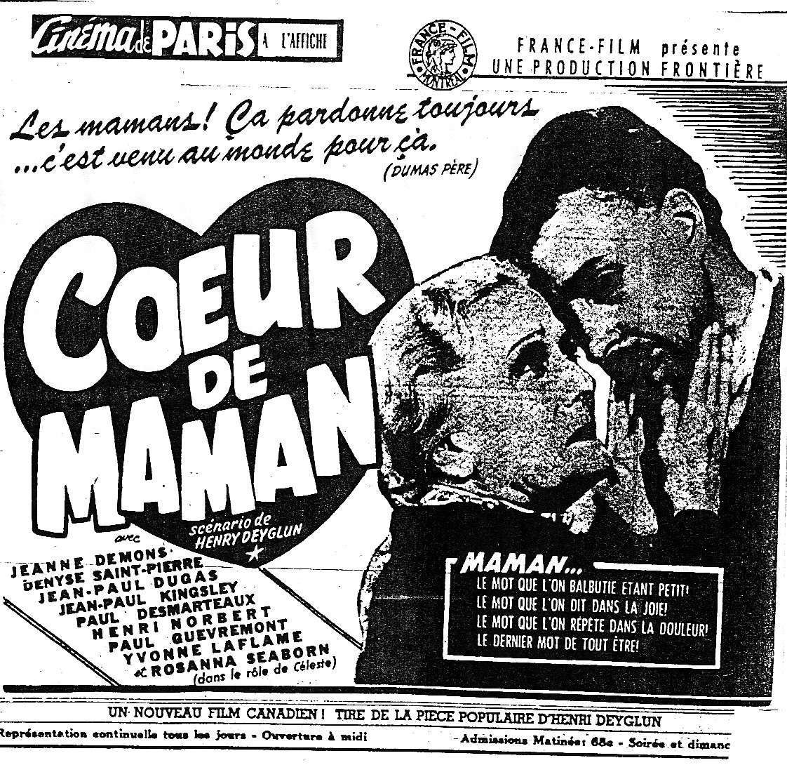 affiche du film Cœur de maman