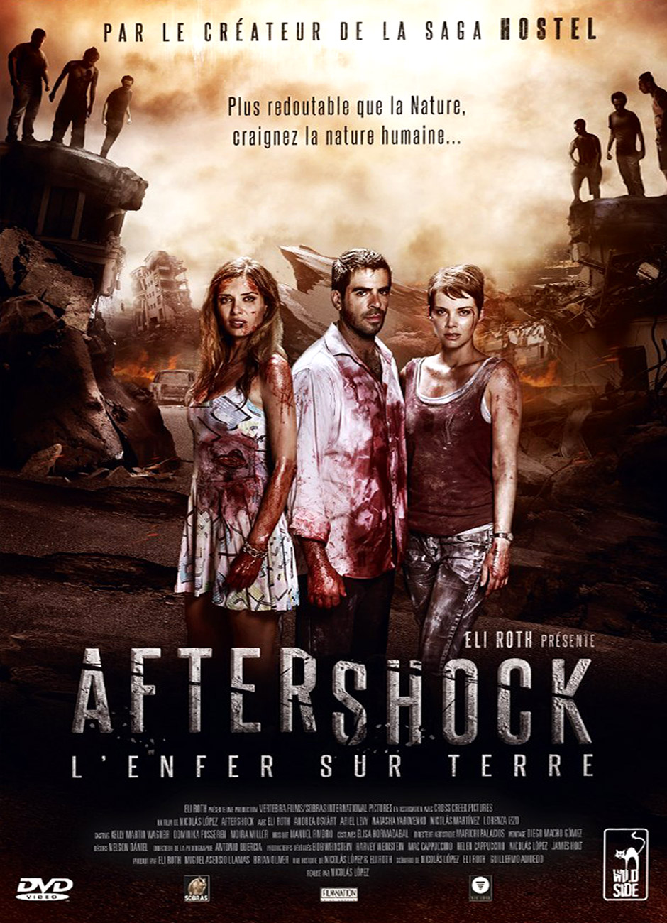 affiche du film Aftershock, l'Enfer sur Terre