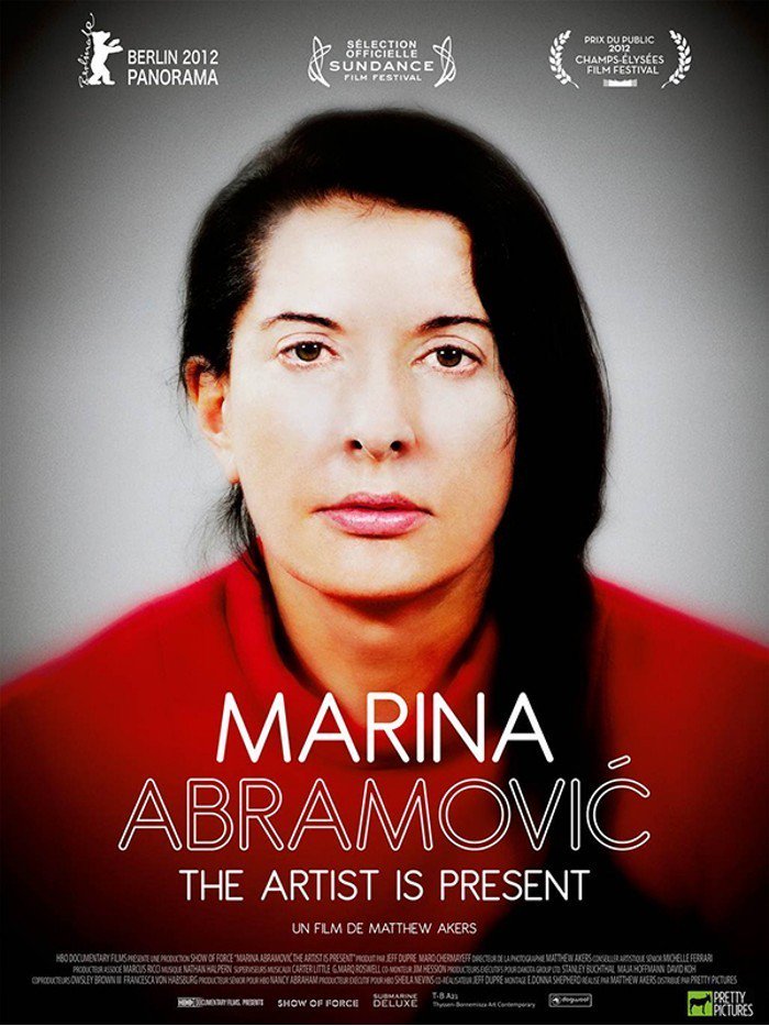 affiche du film Marina Abramovic: The Artist Is Present