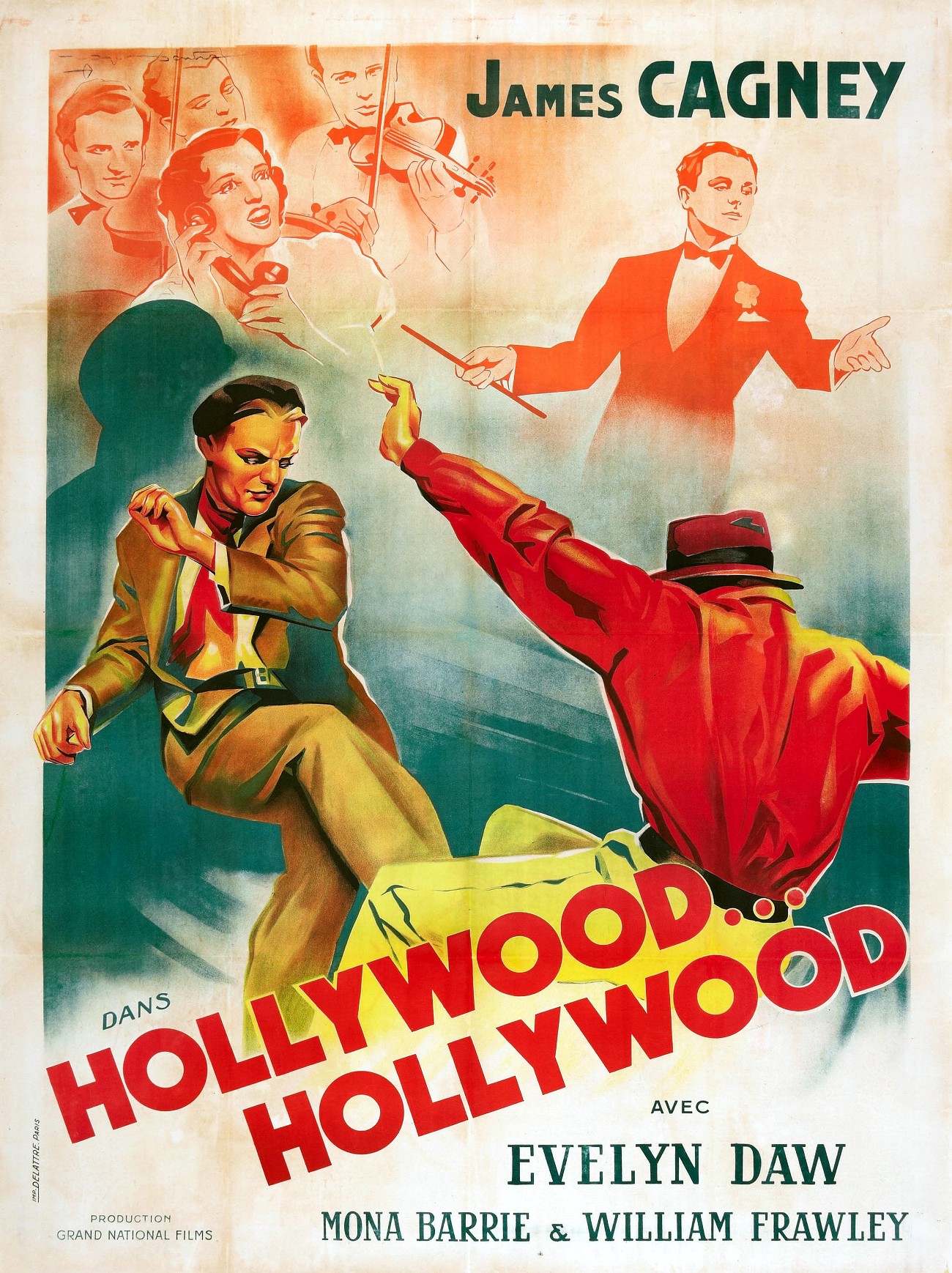 affiche du film Hollywood Hollywood