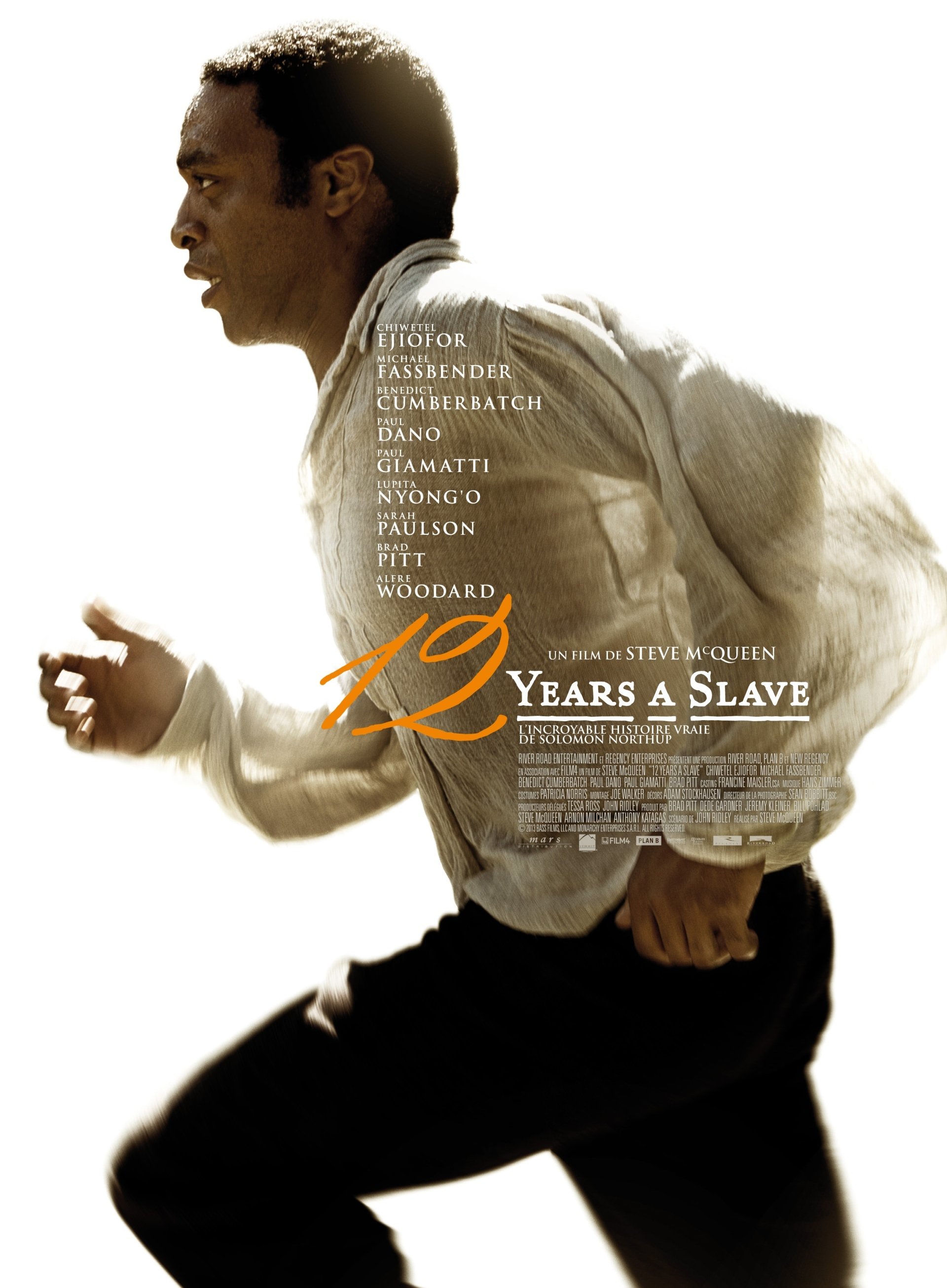 affiche du film 12 Years a Slave