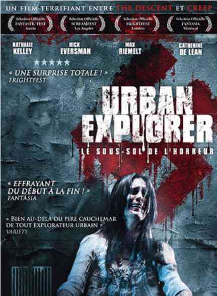 affiche du film Urban Explorer : Le sous-sol de l'horreur