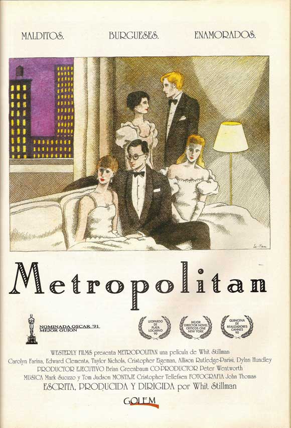 affiche du film Metropolitan