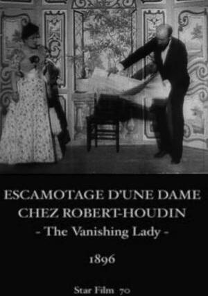 affiche du film Escamotage d'une dame au théâtre Robert-Houdin