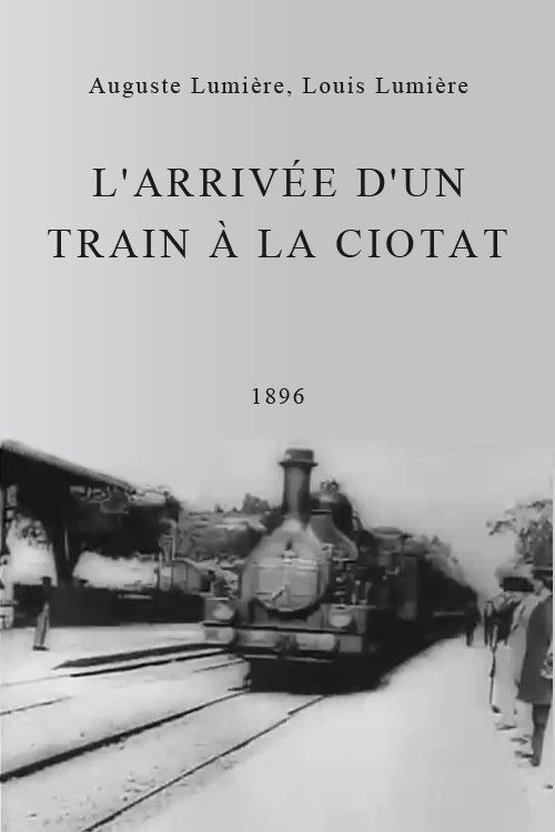 affiche du film L'Arrivée d'un train en gare de La Ciotat