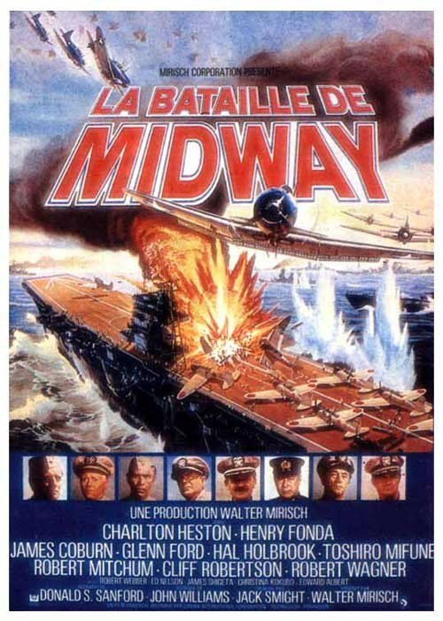 affiche du film La bataille de Midway