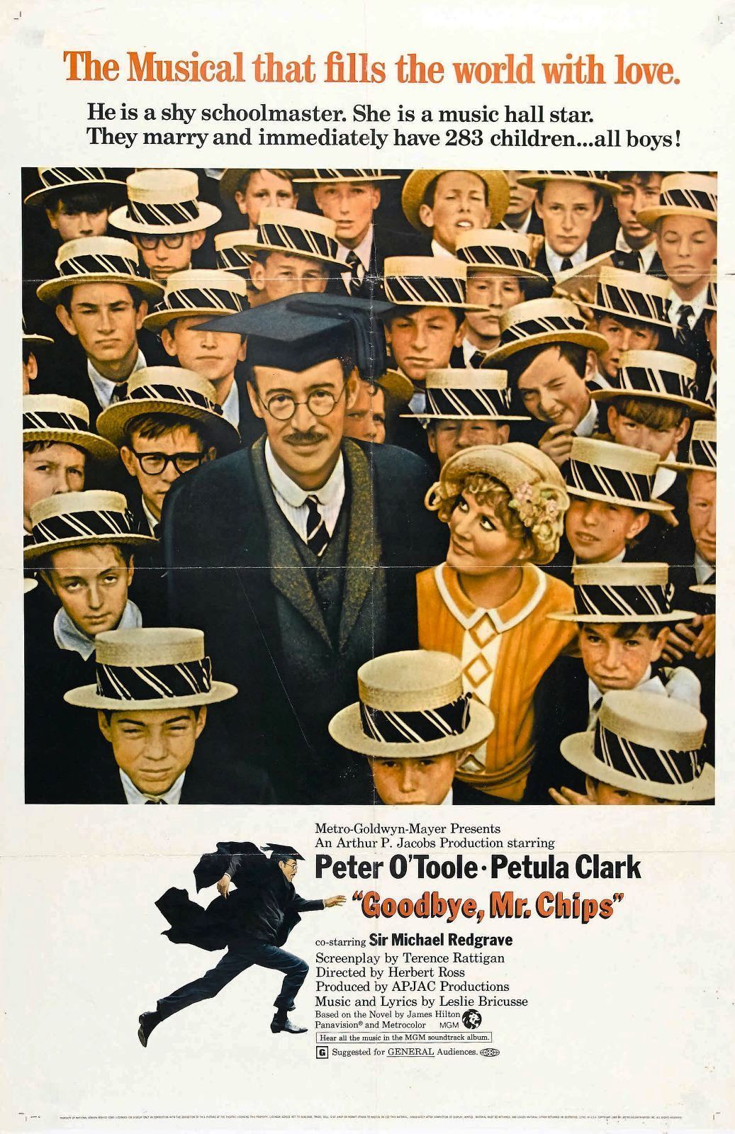 affiche du film Good bye, M. Chips (1969)