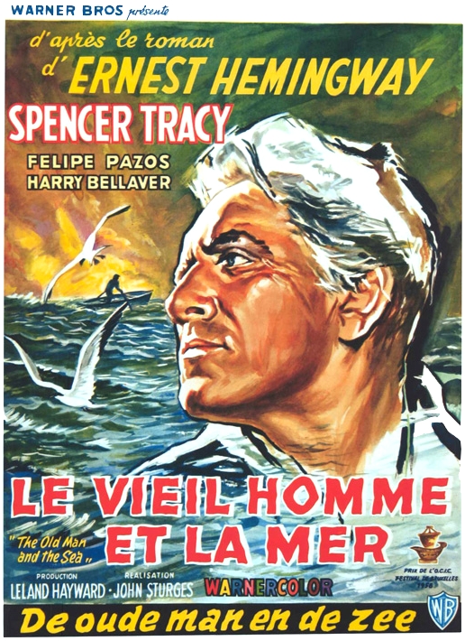 affiche du film Le Vieil Homme et la mer (1958)