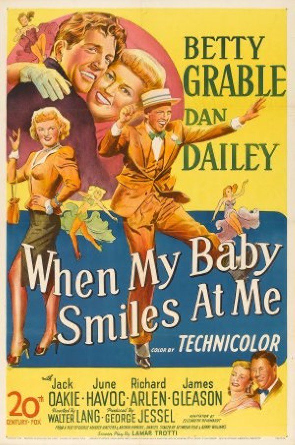 affiche du film When My Baby Smiles at Me