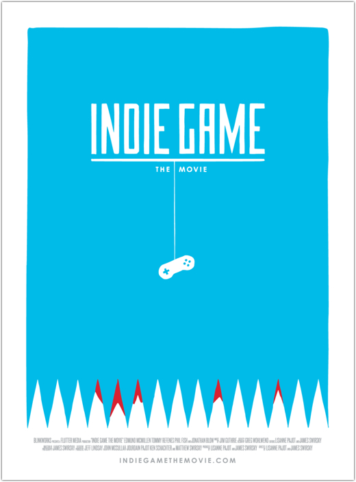 affiche du film Indie Game, The Movie