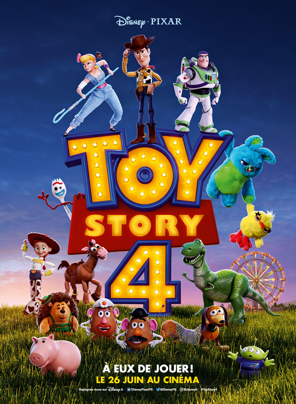 affiche du film Toy Story 4